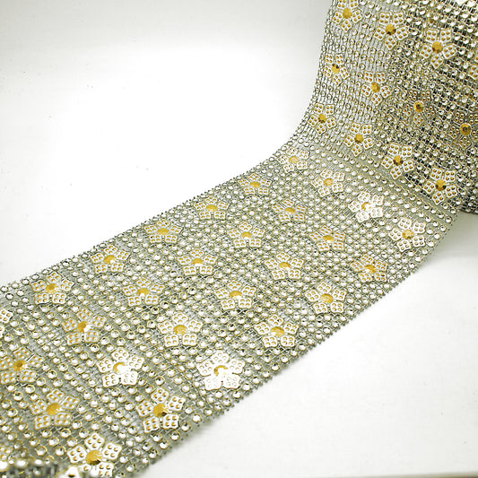 SILVER GOLD MESH TRIM - sarahi.NYC