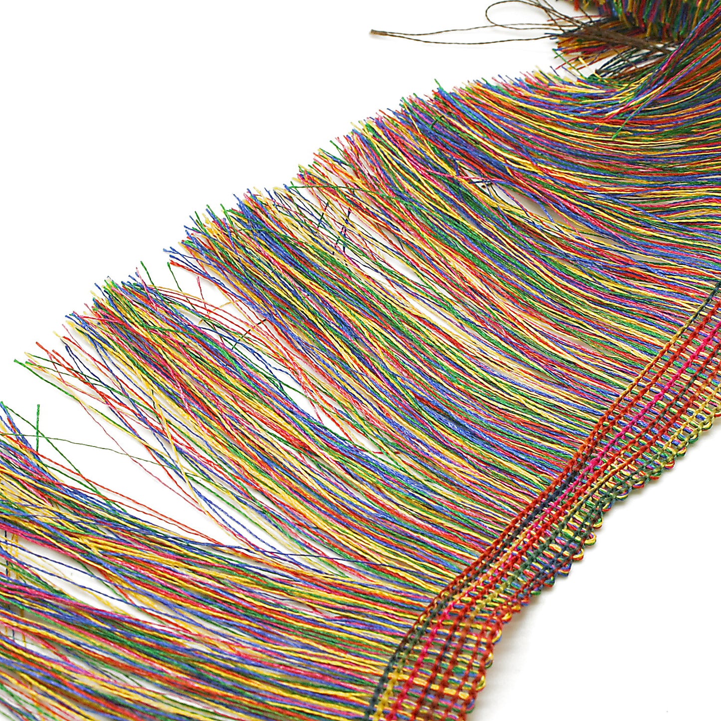 MULTICOLOR FRINGE TRIM