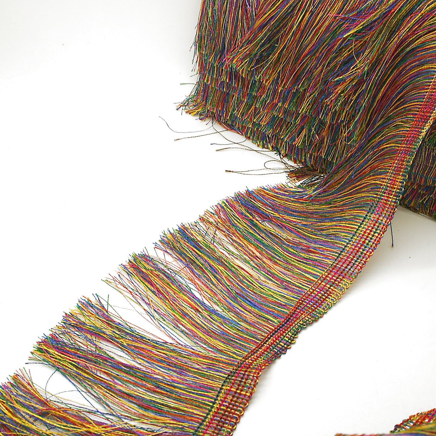 MULTICOLOR FRINGE TRIM